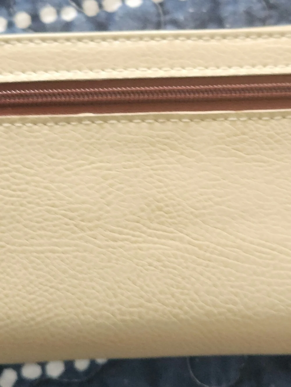 Liz Claiborne Two-Tone Brown and Cream Women's Satchel